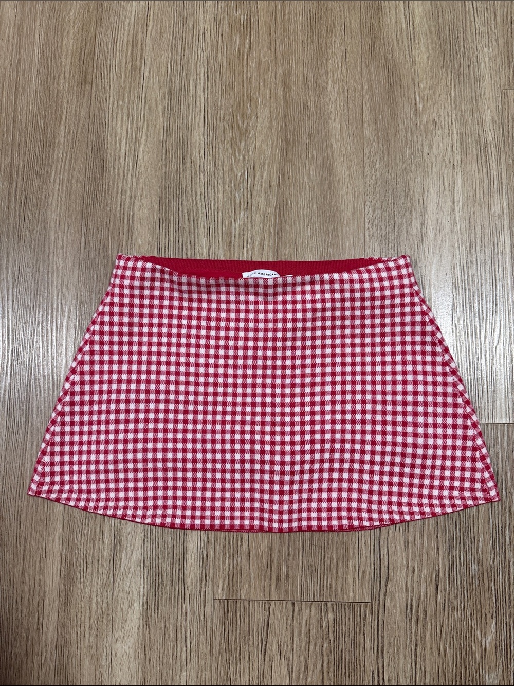 Good American blend sweater Mini Skort size M